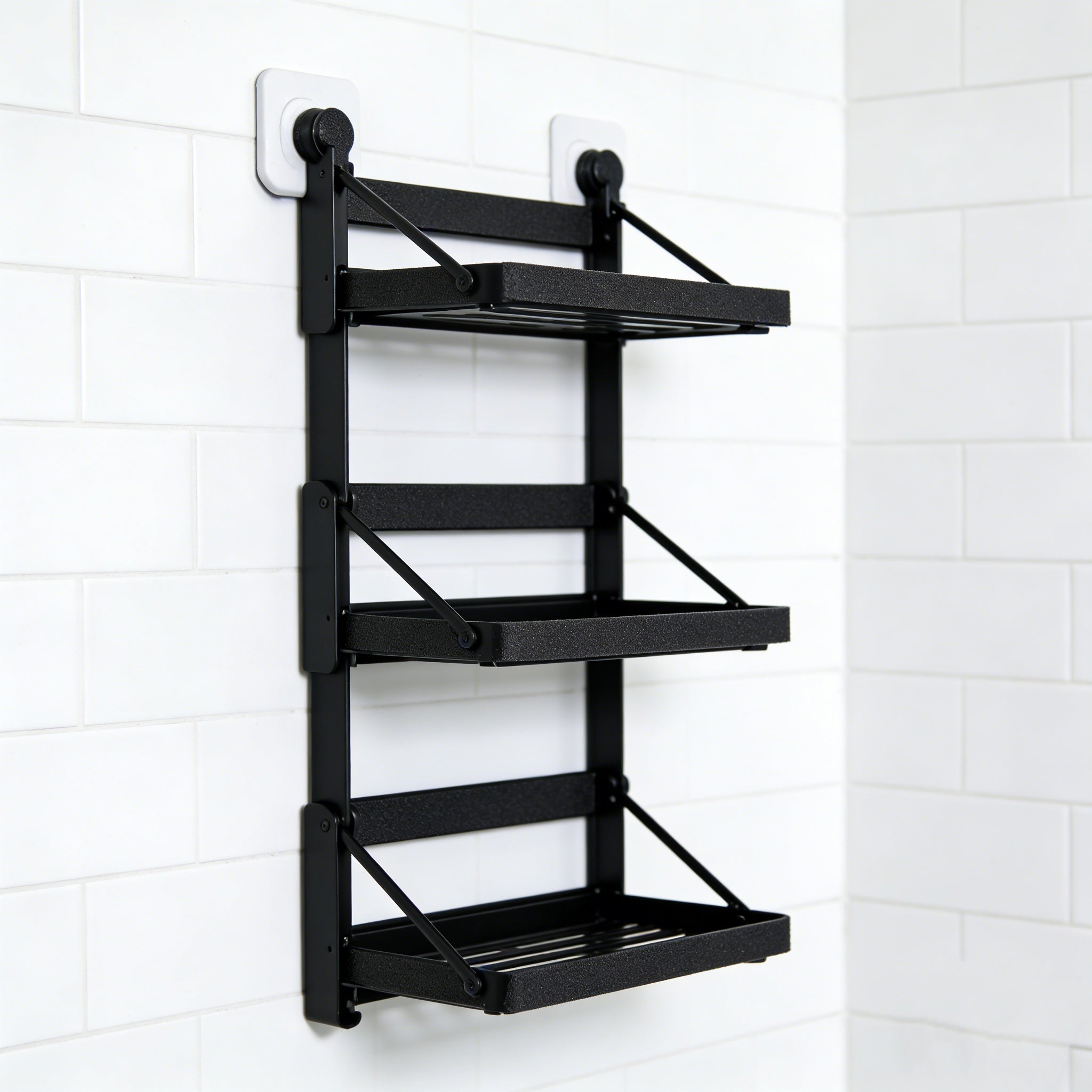 Drill-Free Foldable Shelf