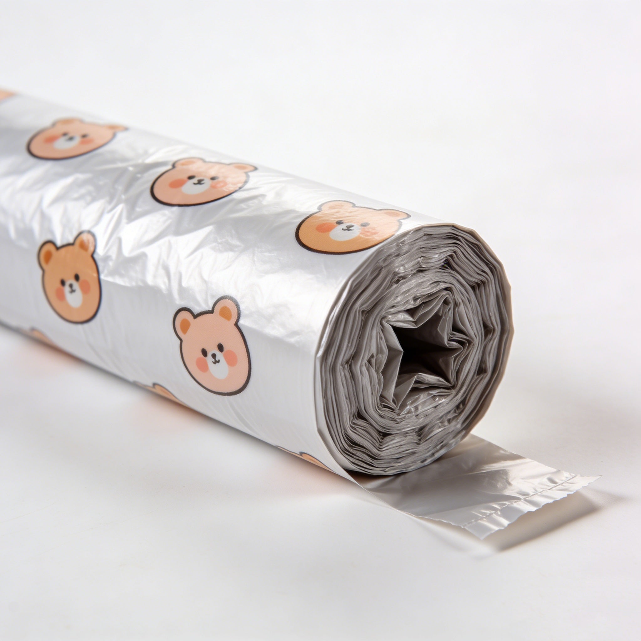 Cute Bear Pattern Thickened Trash Bags