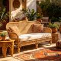 Moroccan Outdoor Rattan Sofa